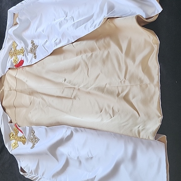 Met Gala Chadwick Boseman Inspired Men Suit White and Gold - Picture 2 of 16